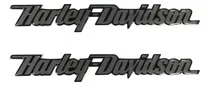 Comprar Par Adesivo Compatível Harley Davidson Resinado 20x3 Cm Rs17 Cor Harley Davidson Motor Clothes Resinado Cromado 20x3 Cm
