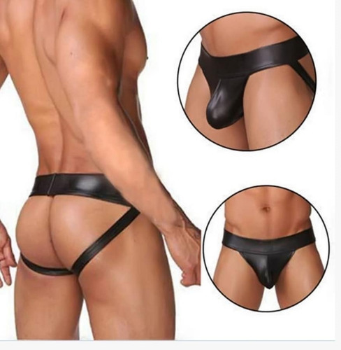 Colales Sutien Hombre Gay Suspensor Sexy Sensual Dorado