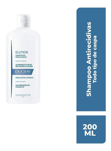 Shampoo Anti-caspa Elution Ducray 200ml