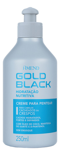 Amend Gold Black Hidratação Nutritiva Com Óleo De Coco