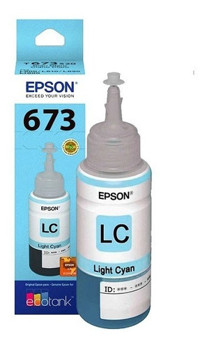 Tinta Botella Cyan Epson 673