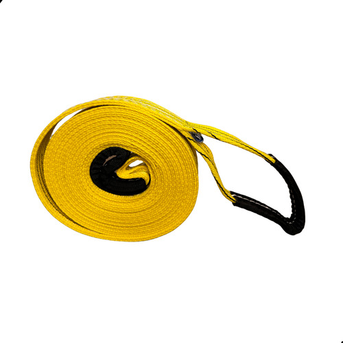 Cinta Amarração Reboque 10 Toneladas 6 Metros Cargas Pesadas Cor Amarelo