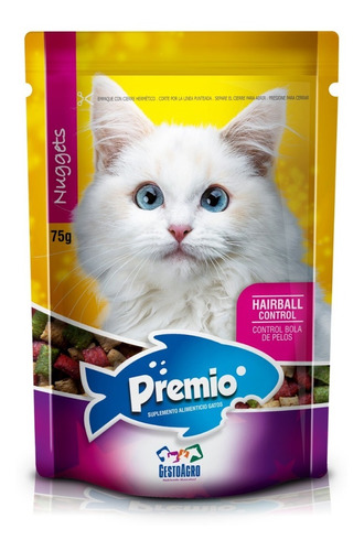 Premio Nuggets Hairball 75 Gr 