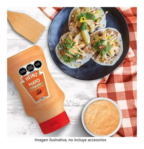 Aderezo De Mayonesa Con Chipotle Heinz Mayo 380 G