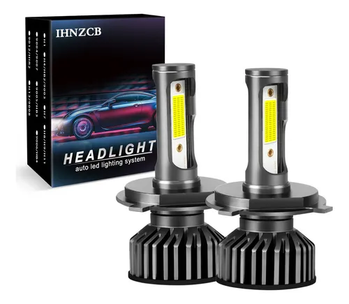 St Accesorios Para 9003 H4 Faro Led Luz Baja Alta 6000k Luz