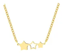 Comprar Collar Para Mujertres Estrellas Joya Plata Enchapada Oro 18k