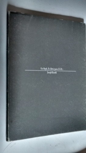 Un Aleph, Ex Libris (para J.l.b.) J. Kosuth Kodama Briante