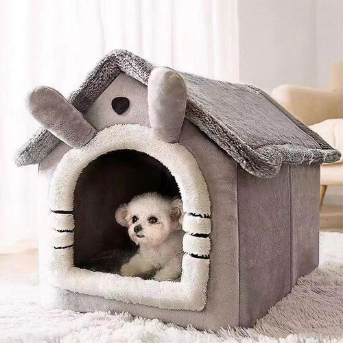 Casa De Peluche Para Perros, Cama Cueva Para Gatitos, M