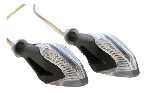Imagen 2 de 10 de 2 Luz Giro Guiño Universal Faros Led Naked Yamaha Honda Ktm