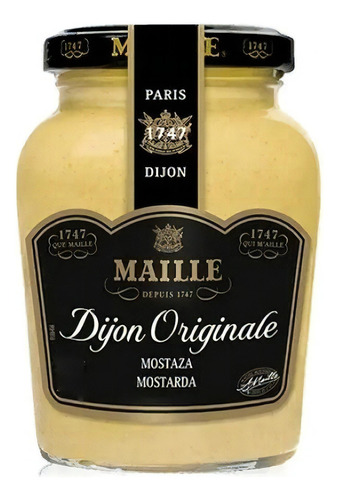 Mostaza Dijon Original Maille Frasco 200ml Origen Francia