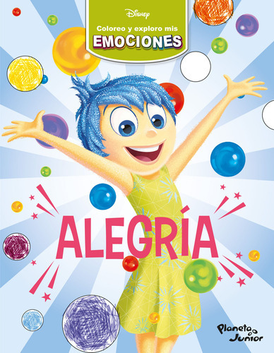Coloreo Y Exploro Mis Emociones Alegria - Disney (libro) - 