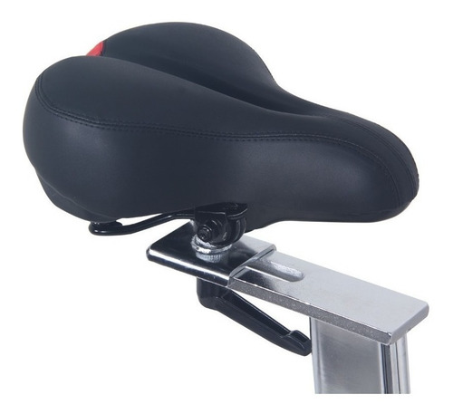 Bicicleta ergométrica Helitec Indoor Profesional 18KG cor preto