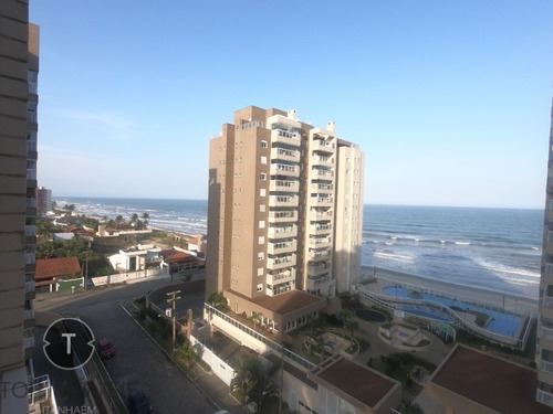 Imagem 30 de 30 de Lindo Apartamento Auto Padrão, Com Vista Para O Mar, Com Dois Dormitórios Sendo Uma Suíte, No Centro Da Cidade. - Ap00073 - 68682009