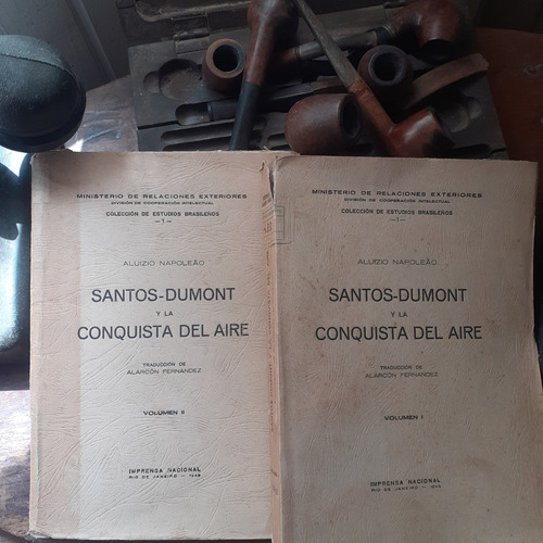Santos Dumont Y La Conquista Del Aire Vol 1 Y 2/esp-fran