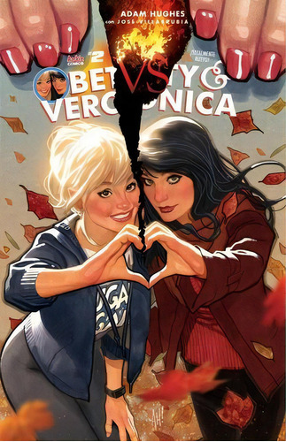 Betty Y Veronica #2a: No Aplica, De Hughes, Adam. Serie No Aplica, Vol. No Aplica. Editorial Kamite Comic, Tapa Blanda, Edición 1 En Español