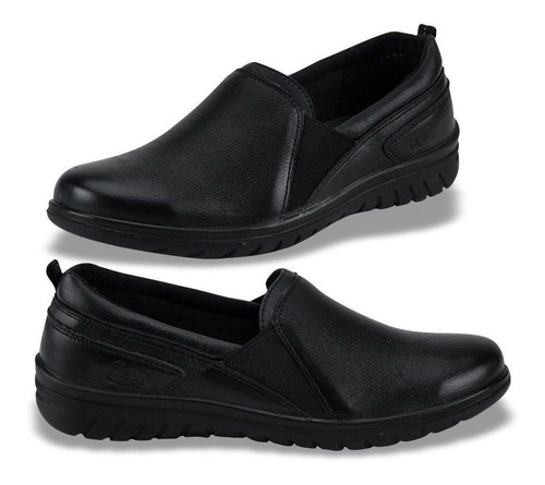 Zapato Confort Flexi 5311 Negro De Dama Moda 
