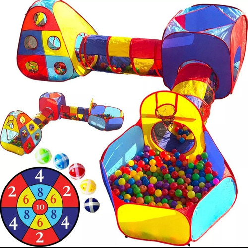 Casita De Juegos Con Túnel Y Alberca 5/1 (Usado)