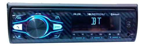 Autoestéreo para auto Soundstream VM-25B con USB, bluetooth y lector de tarjeta SD