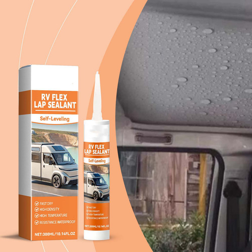 Sellador De Techo De 300 Ml, Sellador Autonivelante, Sello D