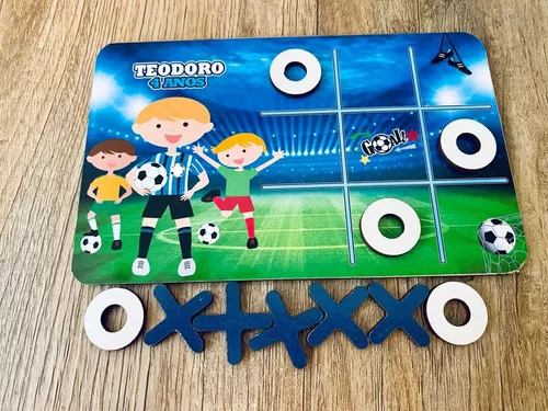 20 Jogos Da Velha Personalizados Lembrancinha Festa Infantil