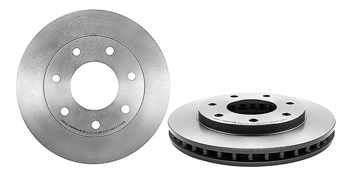 2 Discos Brembo Ventilados (d) Brembo F-150 00/03