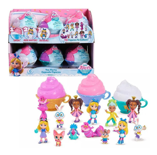 Disney Alicia Wonderland Bakery Fiesta De Té Figura Sorpresa