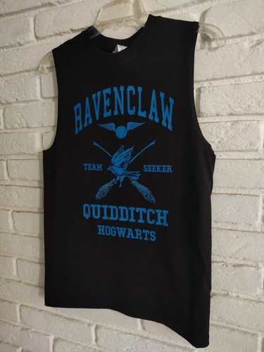 Playera Sin Mangas Ravenclaw Hogwarts Harry Potter Quidditch