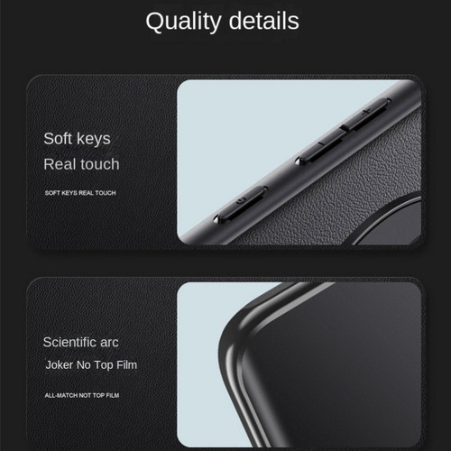 //funda Para Realme Note 60 C61 C63 Cáscara De Piel Simple+mic/