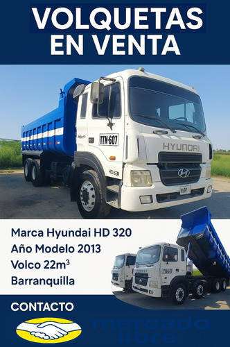 Volquetas Hyundai Hd 320 Modelo 2013