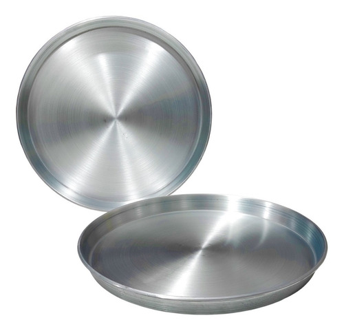 Asadera Molde Pizzera Bandeja Horno Redonda Pack ×5