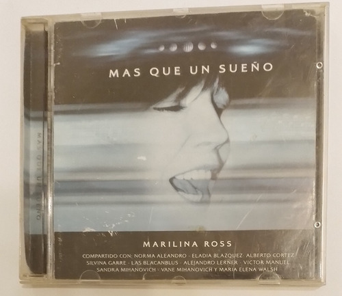 Marilina Ross Cd Mas Que Un Sueño (ver Descrip.)