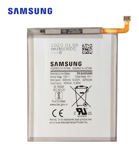 Bateria Samsung Ebba505abu A505 Galaxy A50 Nueva Sellada | MercadoLibre