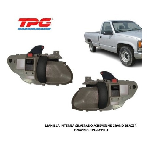 Manilla Interna Silverado/cheyenne/grand Blazer 1994-1999