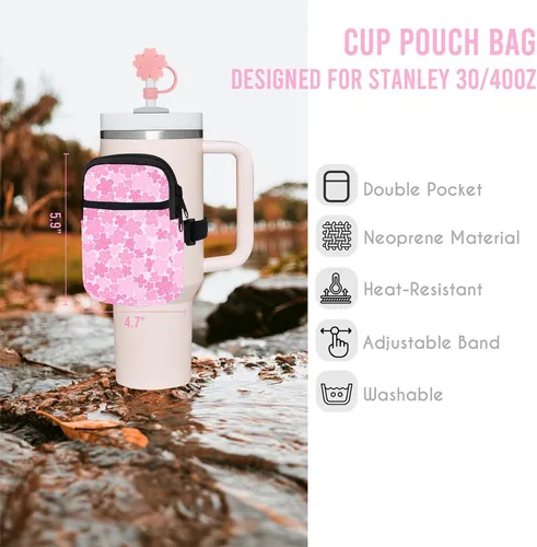 Cyuhpye Bolsa Para Botella De Agua Para Stanley, Bolsa Para
