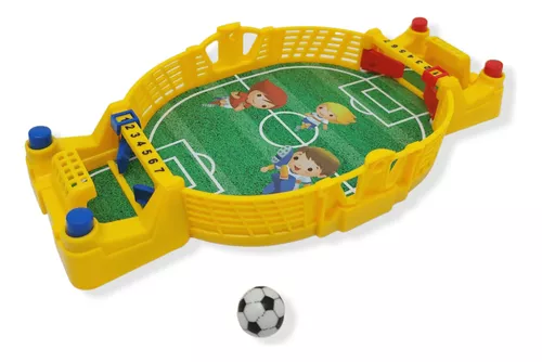 Jogo Futebol 90x60 Peteleco + Kit Jogo Botão Salão De Jogos
