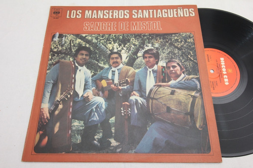 Vinilo Los Manseros Santiagueños Sangre De Mistol 1979 Promo