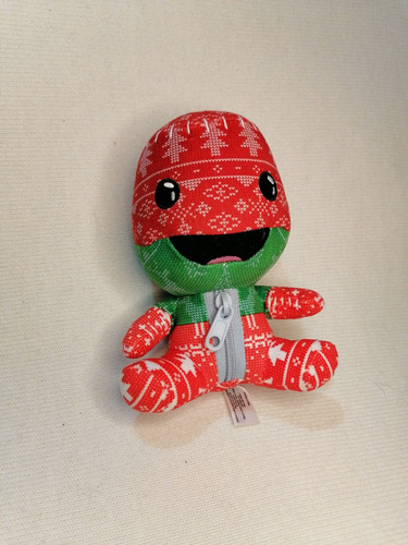 Imagen 2 de 6 de Peluche Original Sackboy Little Big Planet Play Station 16cm