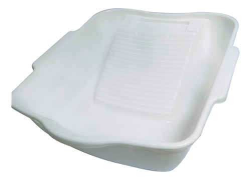 Batea Ponchera Plastica Blanca 7457 Simple Solution 