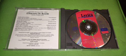 Cd Simple Litaliana In Algeri 2 Rossini Madeingermany Exlent Estándar (Usado)