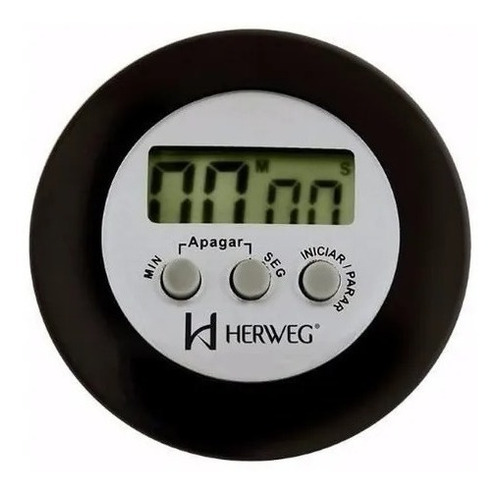 01pç Timer Cronometro Progressivo E Regressivo Herweg 3308