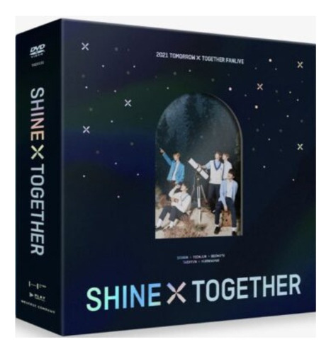 Txt Oficial Fanlive Shine X Together Dvd