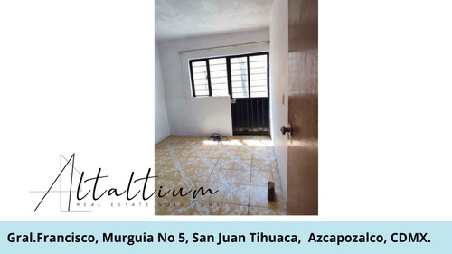 Se Vende Casa En Gral. Francisco Murguía, No. 5, San Juan Tlihuaca, Azcapotzalco, Cdmx. Pjr30-di