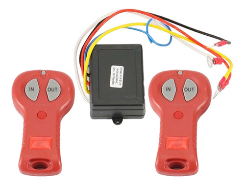 De Control Remoto De Cabrestante Inalámbrico, Control De