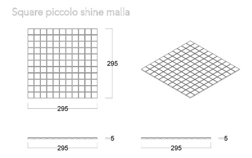 Imagen 4 de 4 de Caja De Mosaico Piscina Piccolo Light Blue Brezza