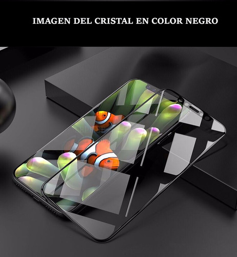 Protector Cristal Templado Curvo iPhone X iPhone 10 Full Pro