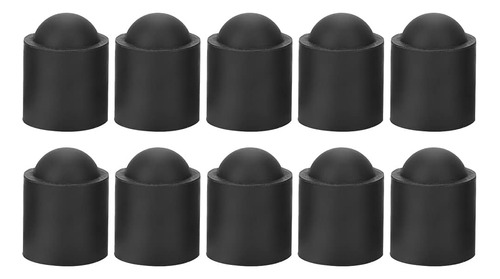 Lzkw - Tapa Para Taco (10 Unidades, 0.8 In), Color Negro