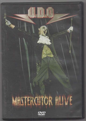 Udo. Mastercutor Alive. 2dvd Original Usado. Qqo. Ag.