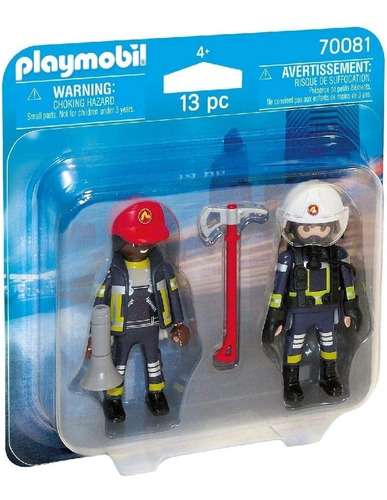 Playmobil Duo Pack Bombero 70081