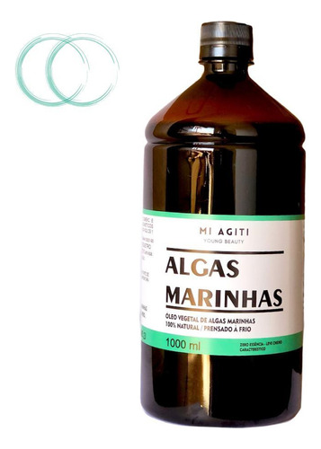 Óleo De Algas Marinhas 1000ml - Anticelulite E Antirrugas