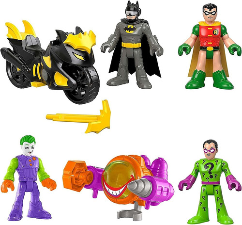 Fisher-price Imaginext Dc Super Friends Dueling Duos - Set D